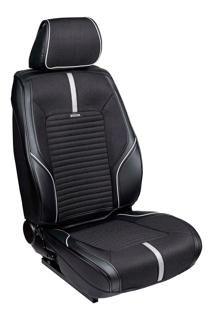 Origen Vordersitzbezug Modell R3 Schwarz mit 6 cm Schaumstoff. Kompatibel mit Seitenairbag. Hergeste