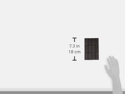 Legamaster 7-450600 Magnetische Etikettenträger für Whiteboards, 36 Stück, 30 x 60 mm, schwarz, 30 x