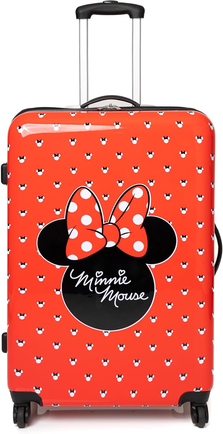 Disney Minnie Mouse Koffer für Erwachsene & Kinder | Kabine kleine mittlere oder grosse Optionen Gep