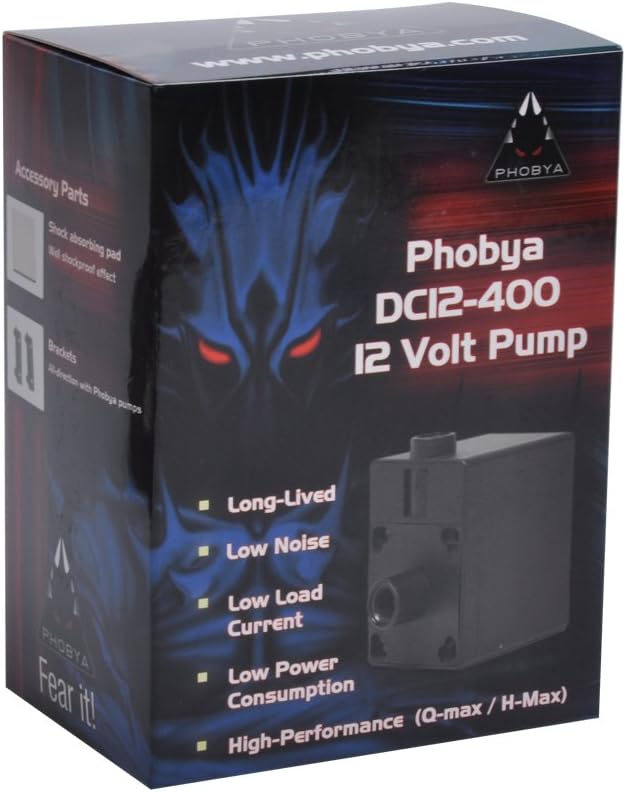 Phobya DC12-400 PWM 12Volt Pump Wasserkühlung Pumpen
