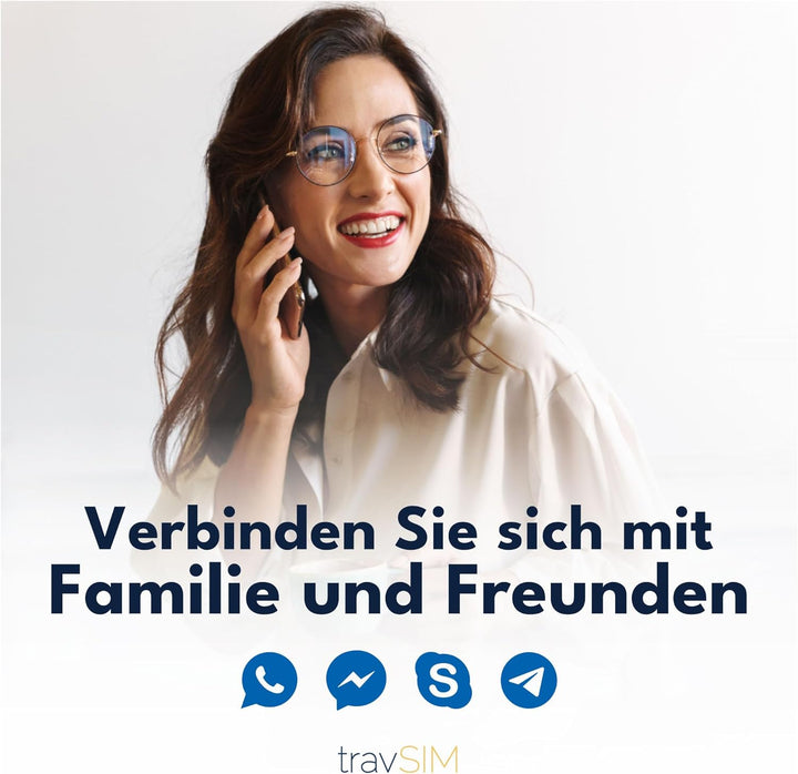 travSIM Thailand SIM-Karte | 5GB Mobile Daten | Funktioniert auf iOS- und Android-Geräten | Der Plan