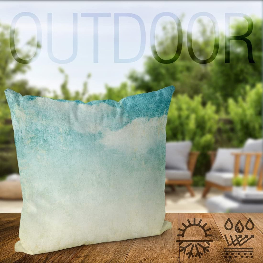 VOID Wasserfarben Verlauf Kissenbezug Kissenhülle Sofakissen Kissen Deko Outdoor-Kissen Dekokissen,