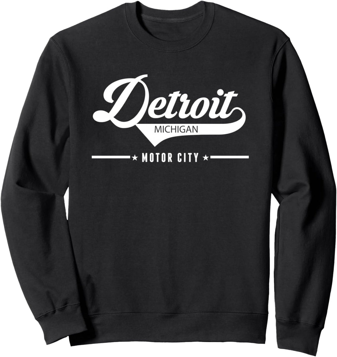 Detroit Michigan Motor City Apparel Sweatshirt
