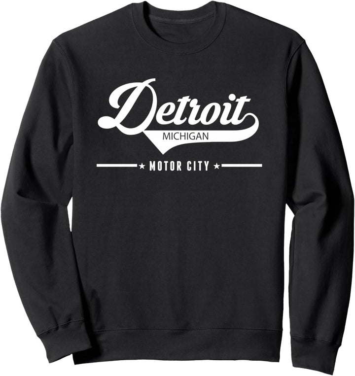 Detroit Michigan Motor City Apparel Sweatshirt