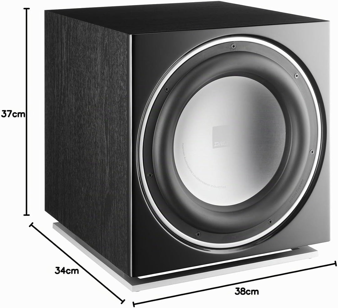DALI SUB E-12 F High-Performance Subwoofer – 12" Aluminium-Woofer, 170W RMS mit Spitzenleistung von