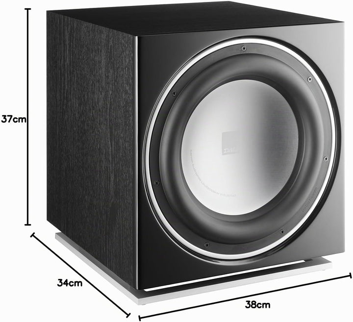DALI SUB E-12 F High-Performance Subwoofer – 12" Aluminium-Woofer, 170W RMS mit Spitzenleistung von