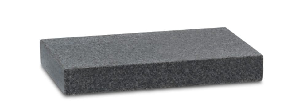 Kela 16648 Grillstein Country, Stein, grau, 20 x 12 x 2,5 cm