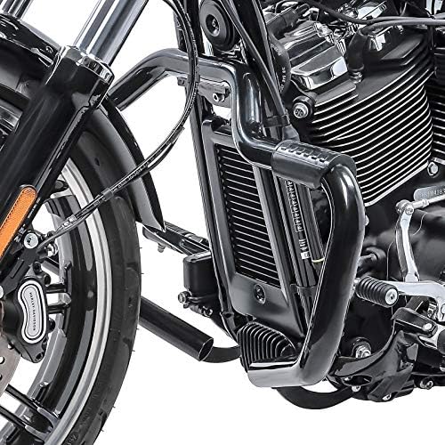 Sturzbügel Mustache II Kompatibel für Harley Davidson Softail 18-21 schwarz