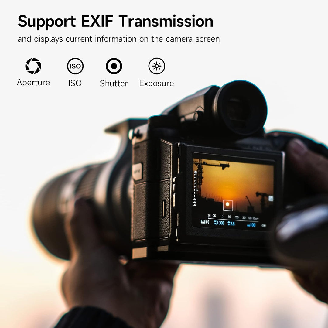 VILTROX EF-GFX Pro Objektiv Adapter Autofokus Objektivadapter mit Manuellem Blendenring Objektiv Kon