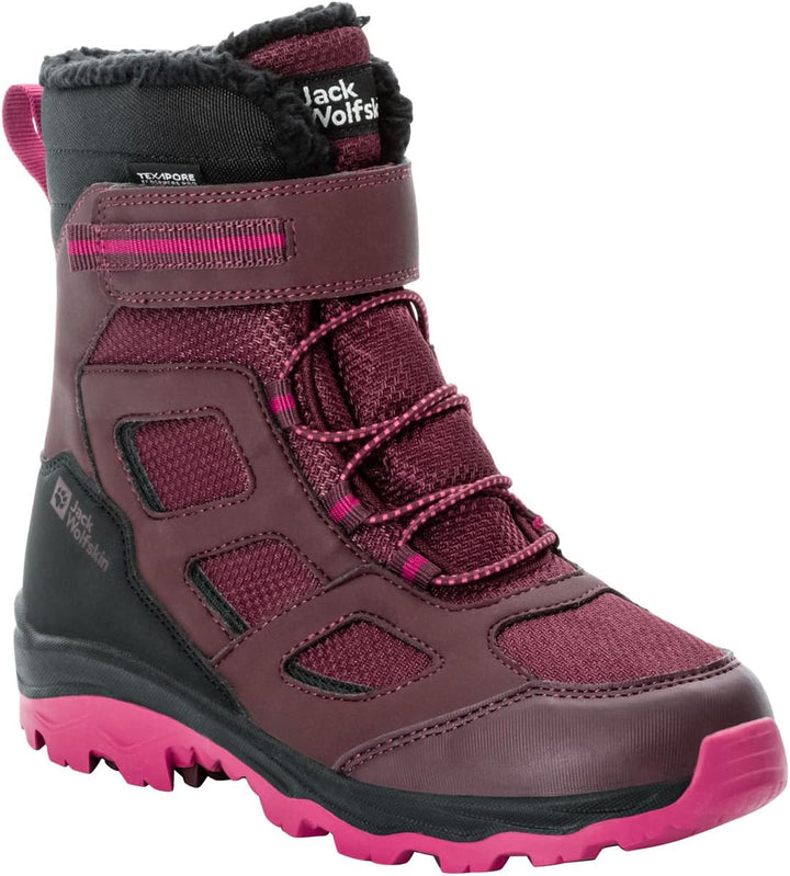 Jack Wolfskin Unisex Vojo Wt Texapore High K Winterstiefel, Boysenberry