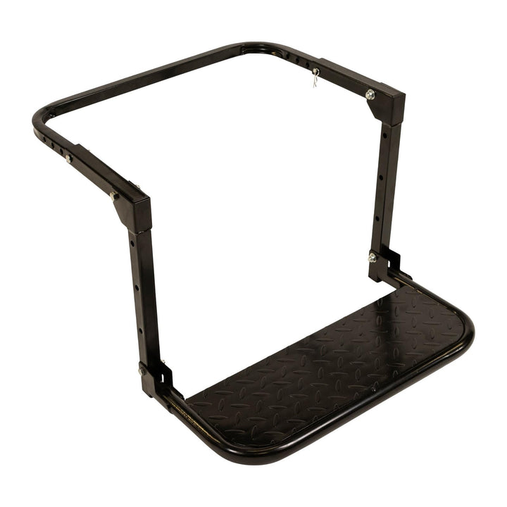 AG Automotive Radtritt Trittstufe Reifenauftritt für 14 bis 20 Zoll Felgen klappbar schwarz