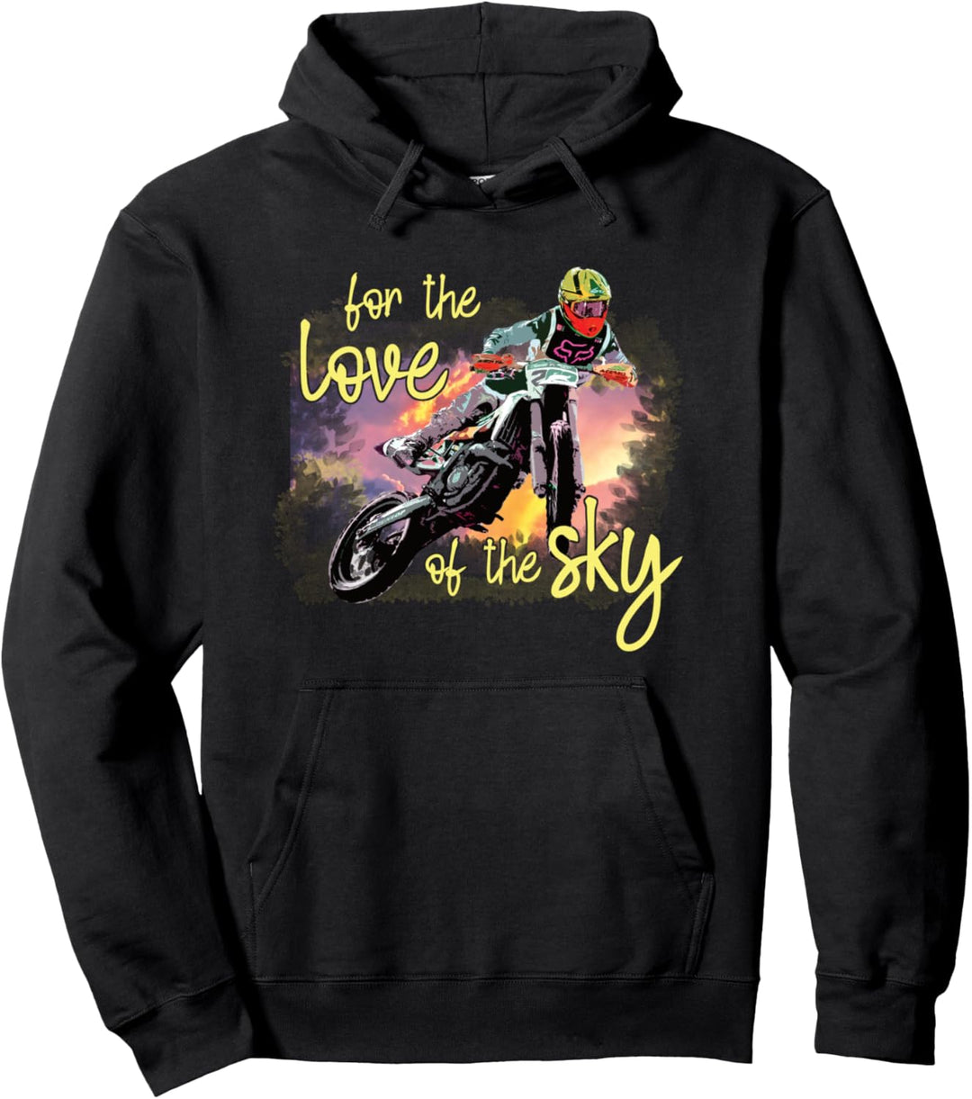 Motocross Motocycle Mx Dirt Bike Pullover Hoodie