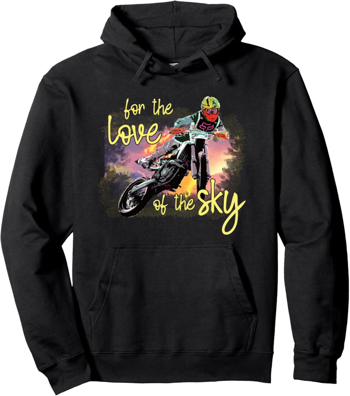 Motocross Motocycle Mx Dirt Bike Pullover Hoodie