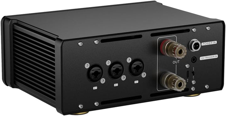 Fanmusic TOPPING B200 Diskrete Speaker Amplifier (Black), Black
