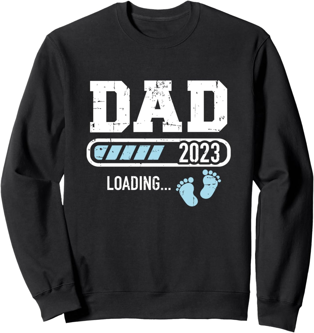 Dad 2023 loading for pregnancy ankündigung Sweatshirt