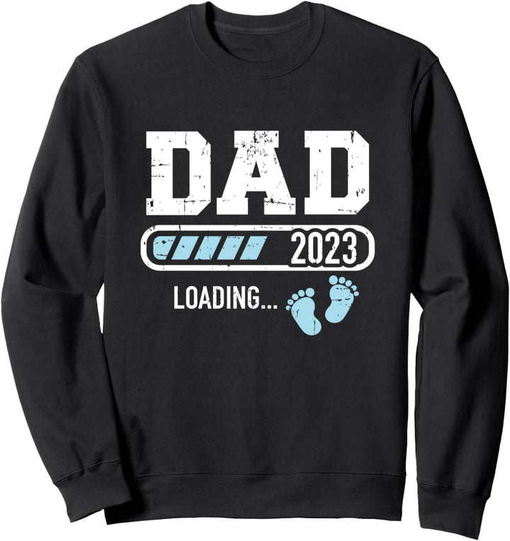 Dad 2023 loading for pregnancy ankündigung Sweatshirt