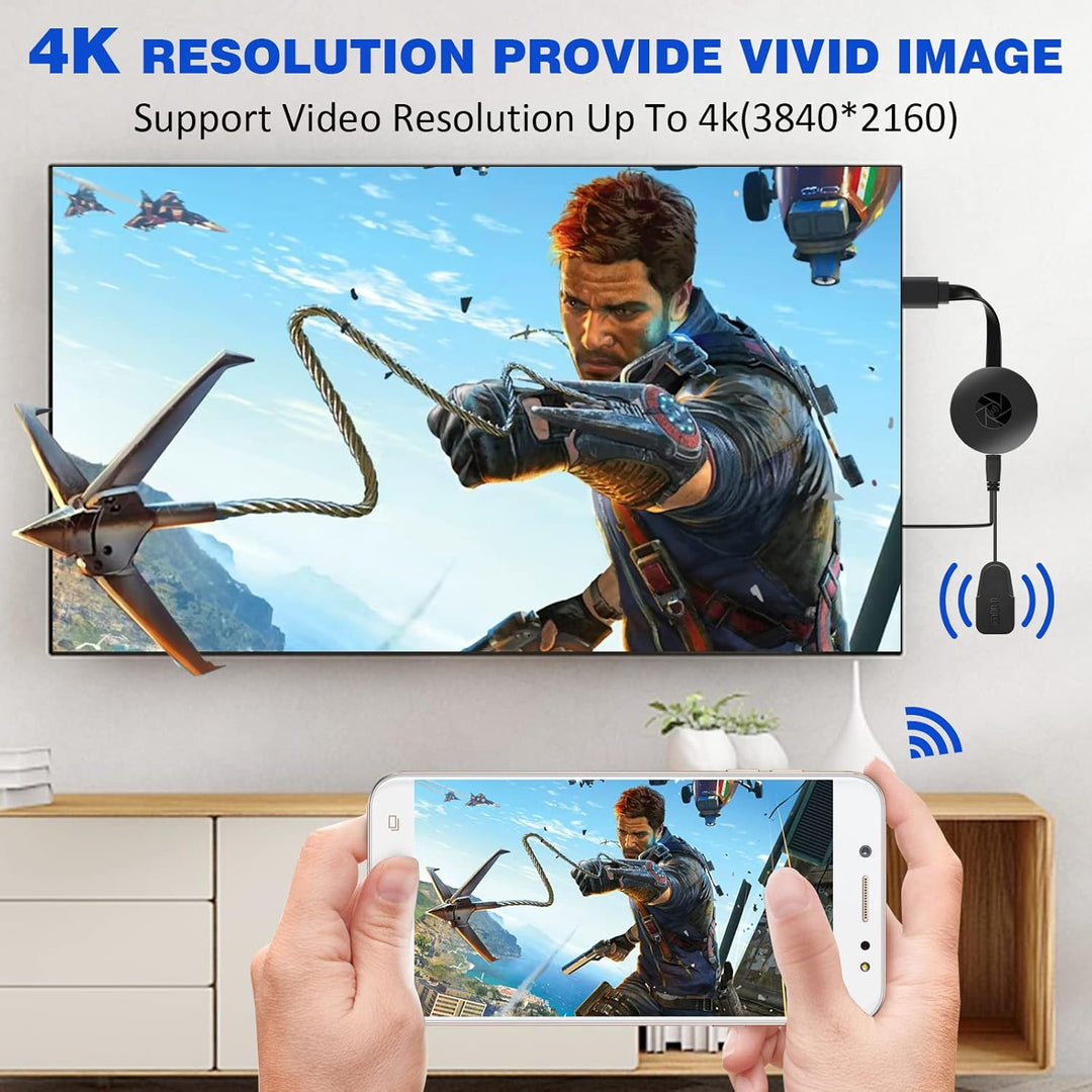 HDMI Wireless Display Adapter WiFi 1080P Mobile Screen Mirroring Receiver Dongle Neu