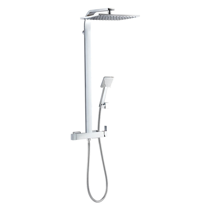 Wirquin 60721390 Palermo Touch Duschsäule mit Mechanische Mischbatterie, touch