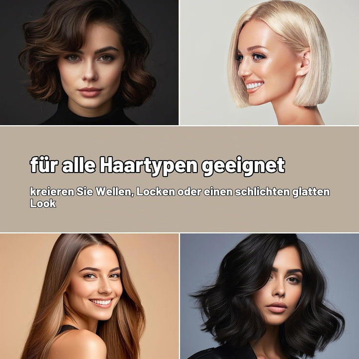 REVAMP Progloss Liberate kleines kabelloses Keramik-Glätteisen - Kompakter, leichter, tragbarer Haar