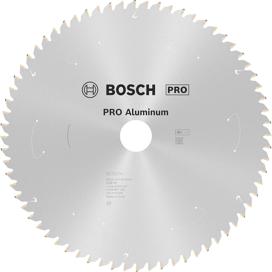 Bosch Professional 1x Kreissägeblatt Standard for Aluminium (für Aluminium, Sägeblatt Ø 254 x 30 mm,