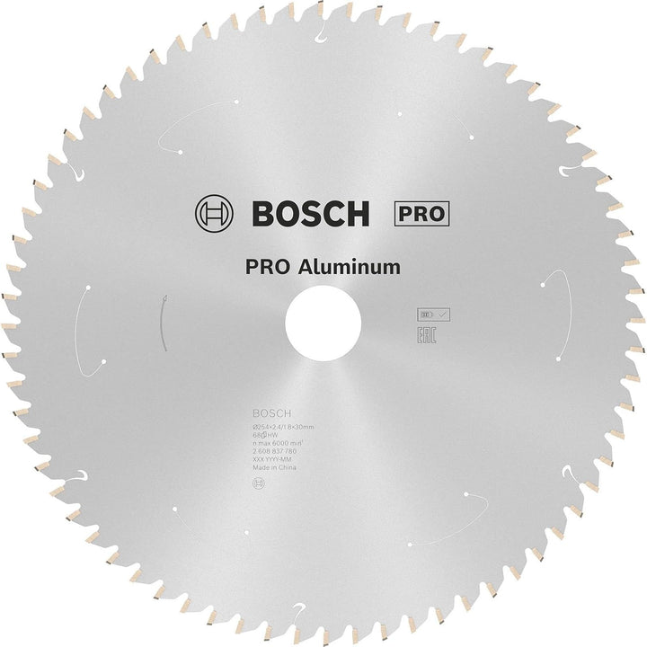 Bosch Professional 1x Kreissägeblatt Standard for Aluminium (für Aluminium, Sägeblatt Ø 254 x 30 mm,