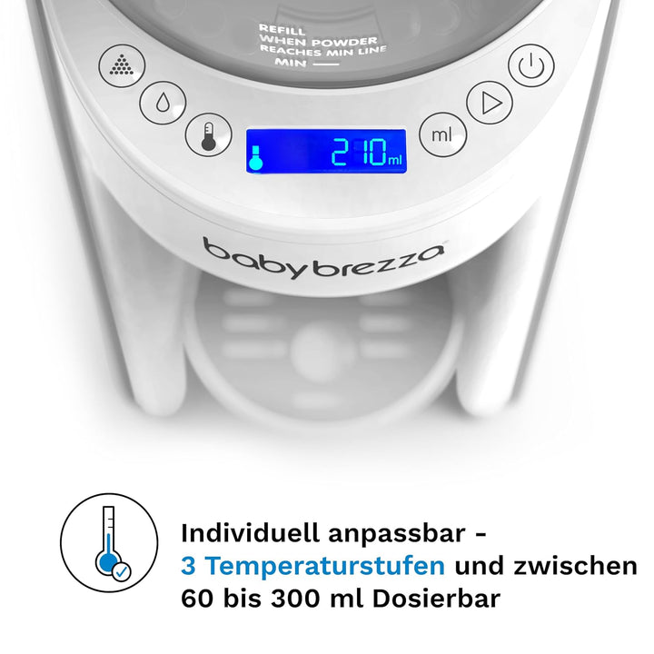 Baby Brezza Formula Pro Advanced – Automatischer Flaschenzubereiter – Mischt Milchpulver & Wasser pe