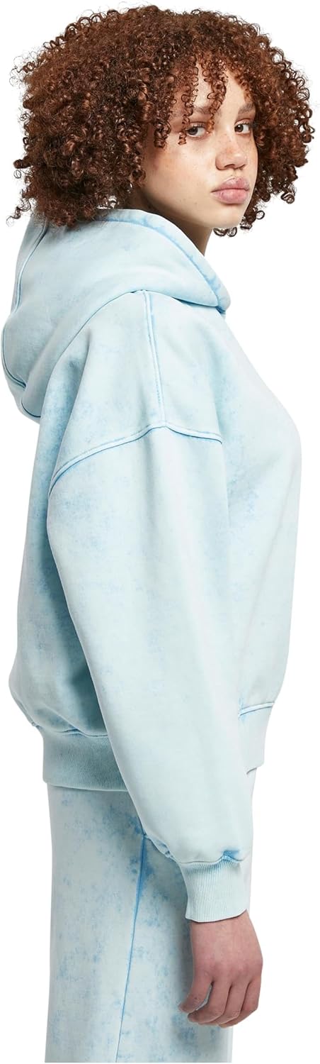 Urban Classics Damen Ladies Oversized Towel Washed Hoody Balticblue 3XL, Balticblue 3XL