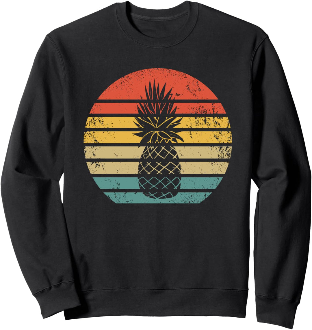 Retro Ananas Sommer Hawaii Aloha Urlaub - Vintage Ananas Sweatshirt
