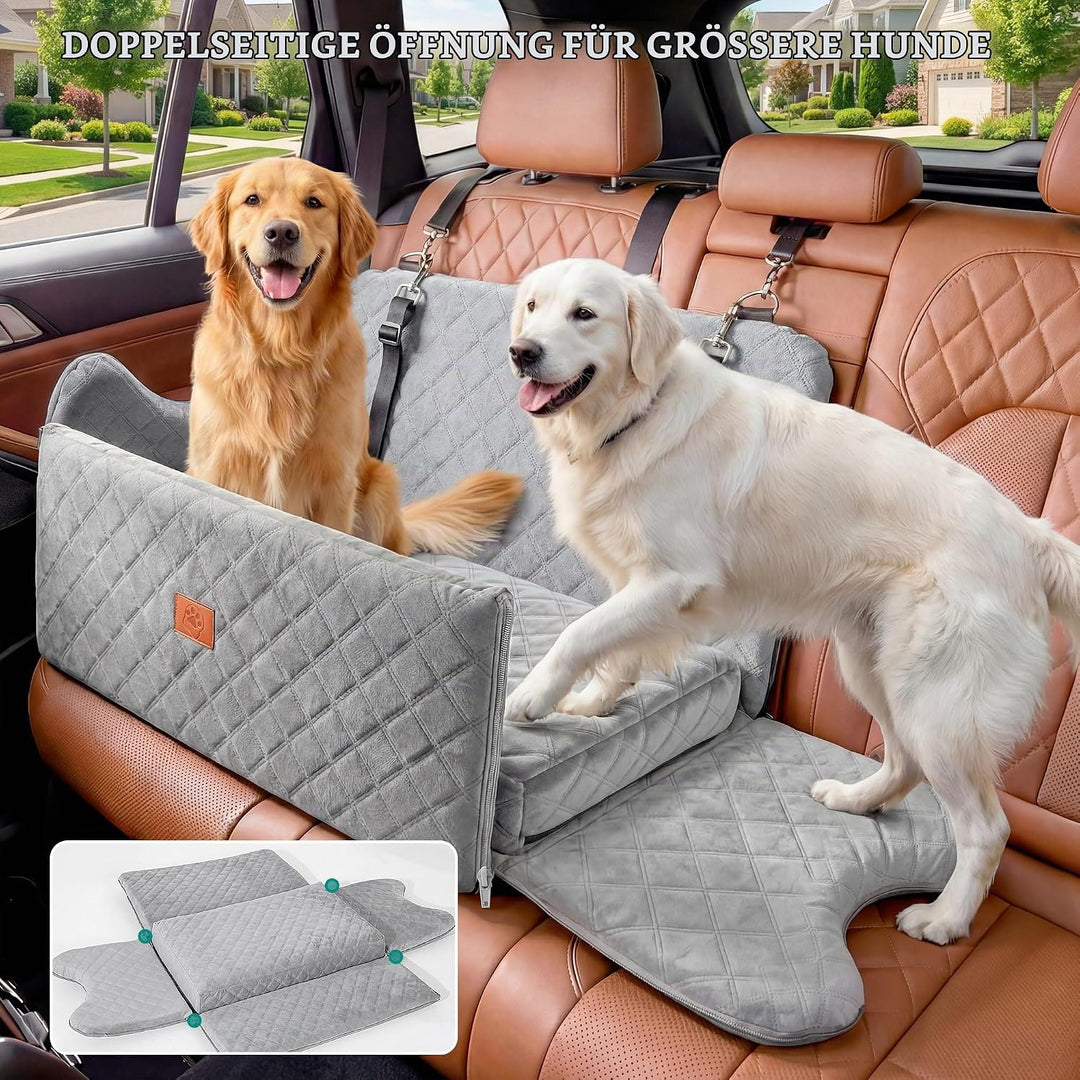 YITAHOME Hundesitz für grosse und mittelgrosse Hunde,Reisebettb Haustiere mit Memory Schaumstoff unt