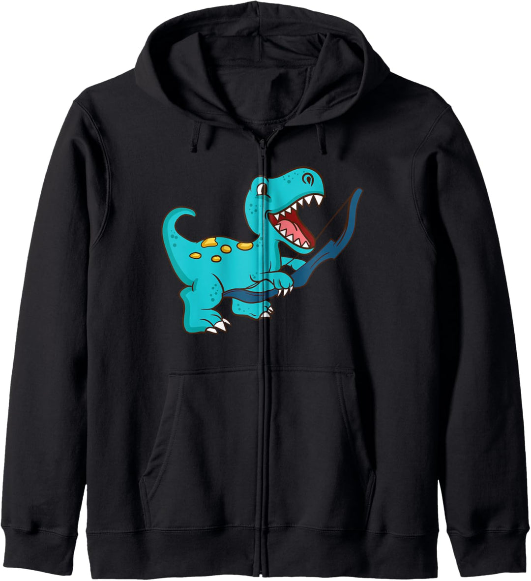 Dinosaurier Bogenschiessen Kapuzenjacke