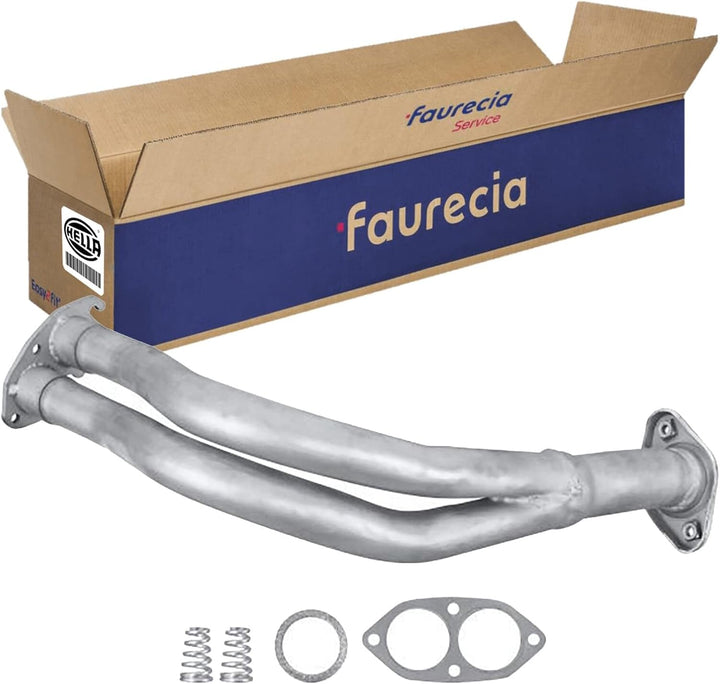 HELLA 8LA 366 005-561 Abgasrohr - Easy2Fit Kit - vorne - einteilig - Set mit Anbauteilen
