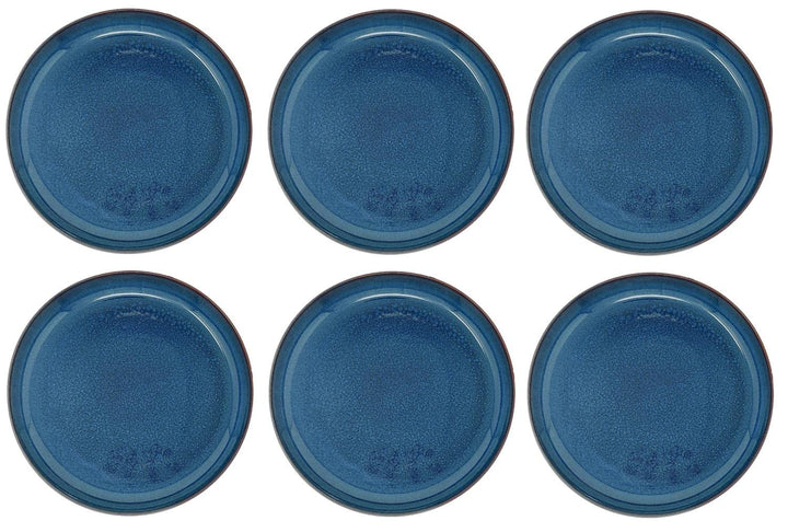 Villeroy & Boch Like. by Crafted Denim 6er Set Teller Suppenteller blau 21.8cm P