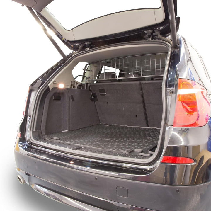Travall Hundegitter für BMW X3 (2010-2017) Fahrzeugspezifisches Hundegitter, Kofferraumschutz für Hu