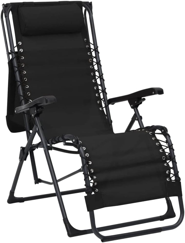 vidaXL 2X Liegestuhl Klappbar Gartenstuhl Sonnenliege Relaxliege Gartenliege Strandliege Campingstuh