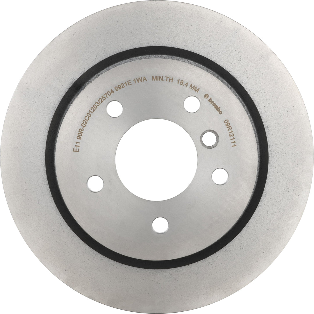 Brembo 09.R121.11 Hintere Bremsscheibe mit UV Lackierung, Anzahl 2