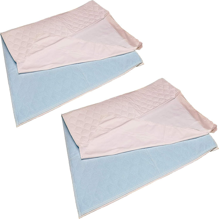 TODA 2er Set wasserdichte waschbare saugfähige Inkontinenzauflage ca 75x90 cm Matratzenauflage Inkon