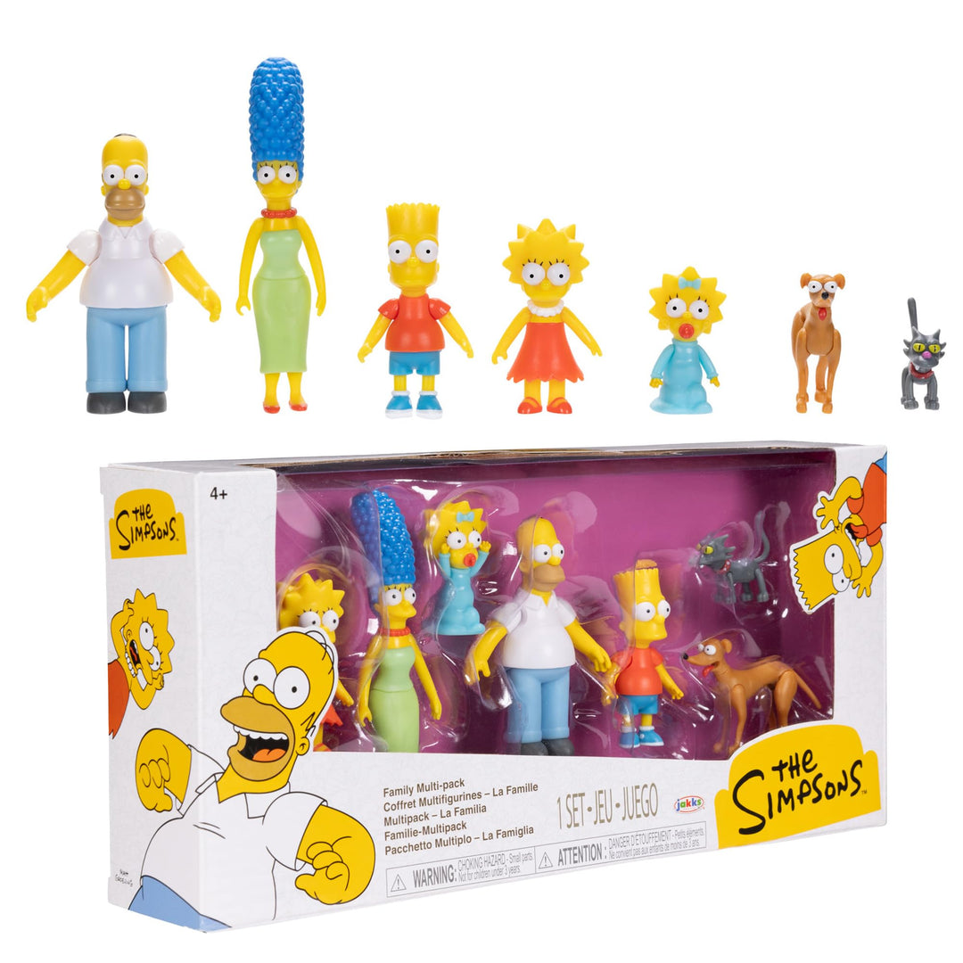 Die Simpsons 6 cm Actionfiguren im Multipack