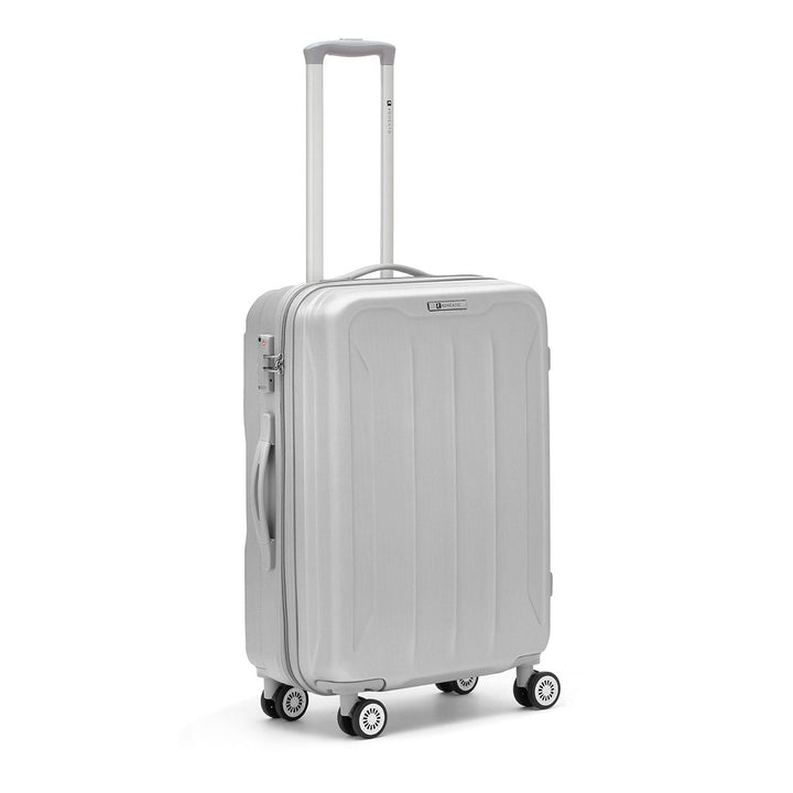 R Roncato Flight 4r Trolley Laptop Rollkoffer 66 Centimeters Silber (Argento), Silber (Argento)