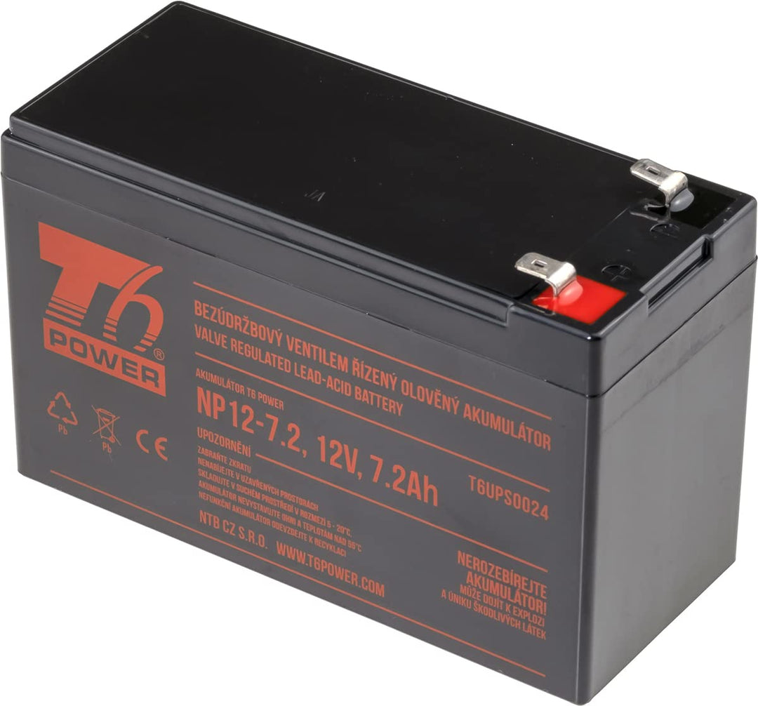 T6 Power Akkusatz für APC Back-UPS CS 500, VRLA, 12 V