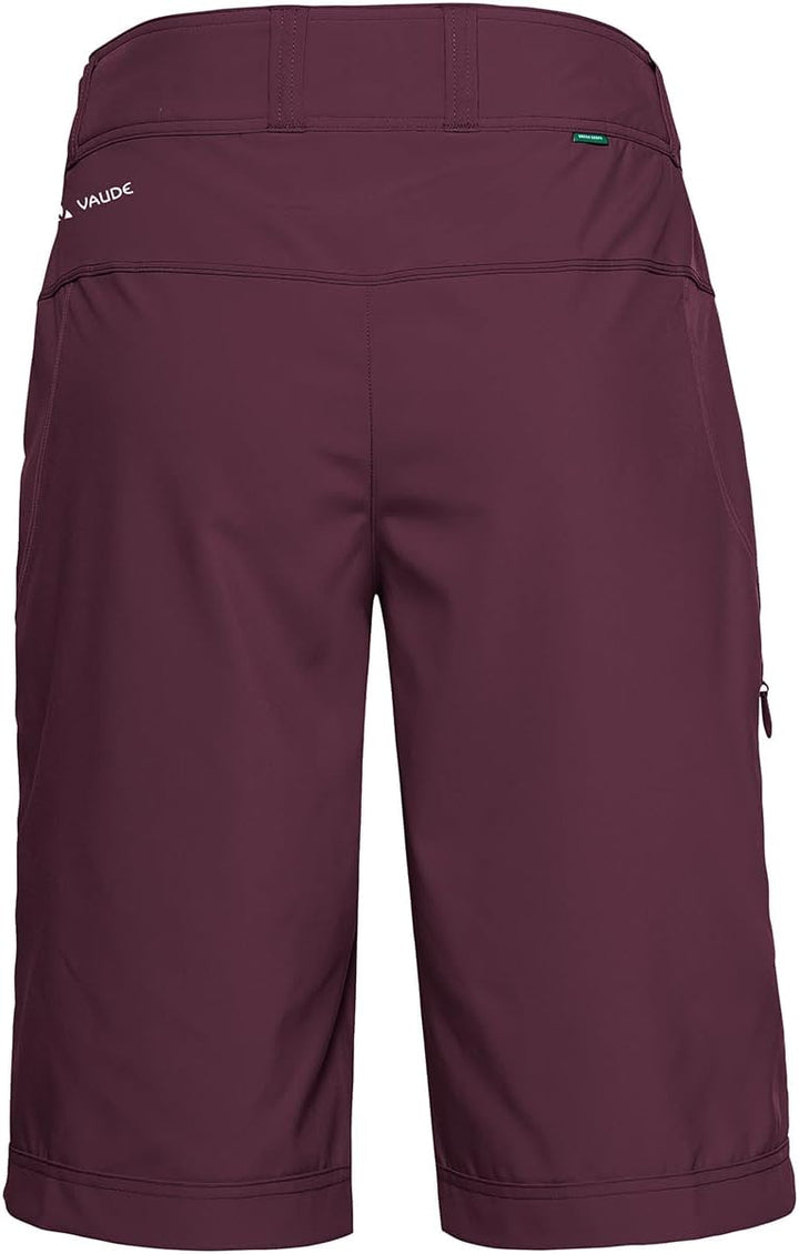 VAUDE Ledro Radlerhose für Damen - Gepolsterte MTB-Shorts mit Innenhose - atmungsaktive & elastische