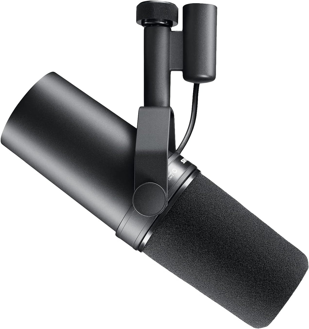 Shure sm7b Mikrofon – Mikrofone (Studio, 50 – 20.000 Hz, Cardioid Mikrofon, kabelgebunden, schwarz)