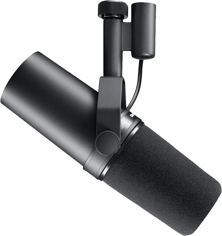 Shure sm7b Mikrofon – Mikrofone (Studio, 50 – 20.000 Hz, Cardioid Mikrofon, kabelgebunden, schwarz)