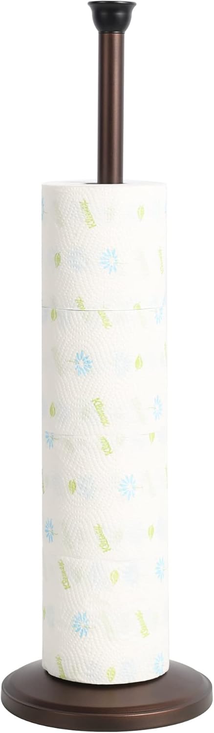 ZCCZ Toilettenpapierhalter Ständer – Toilettenpapierständer aus hochwertigem Metall, stehender Klopa