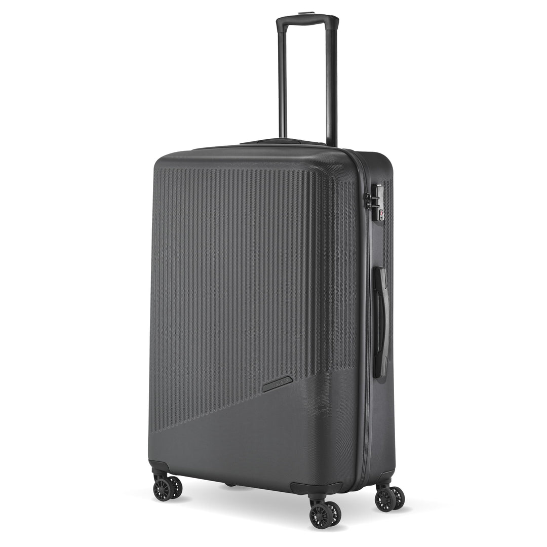 travelite 4-Rad Hartschalenkoffer gross 96 Liter, Gepäck Serie BALI: ABS Hartschalen Trolley mit TSA