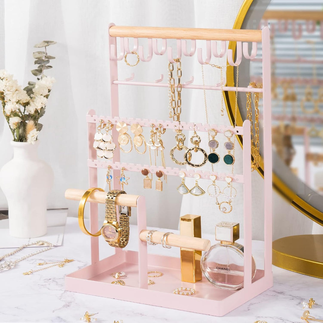 ProCase Schmuckständer Schmuckhalter für Ohrring Ohrstecker Ketten Schmuck Organizer Jewelry Ständer
