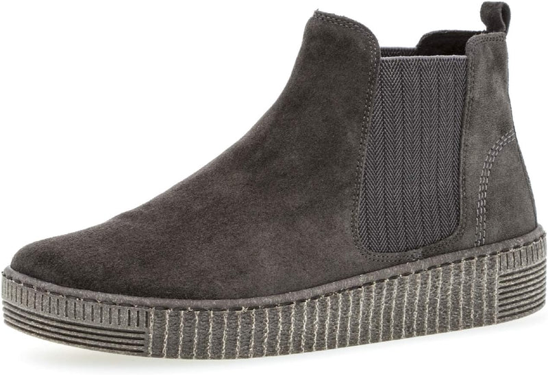 Gabor Shoes Fashion Damen Chelsea Boots 38 EU Pepper Grau, 38 EU Pepper Grau