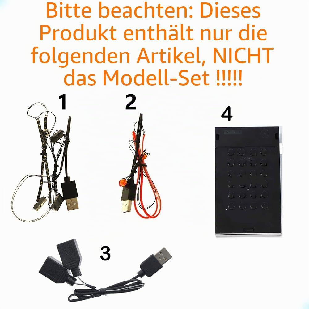 GEAMENT LED Licht-Set Kompatibel mit Lego Der Herr der Ringe Balrog Bücherstütze Icons 10367 Baustei
