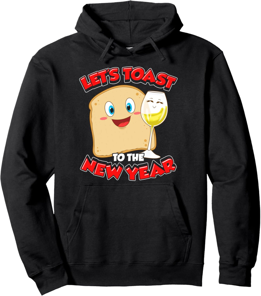 Silvester 2022 Frohes neues Jahr Happy New Year Toast Pullover Hoodie