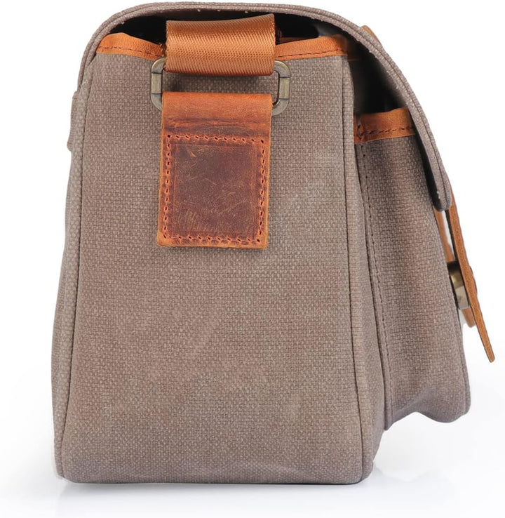 MegaGear Sequoia wasserdichte Kameratasche für Canon, Nikon, Sony Systemkameras, DSLR-Kameras (Nerz/