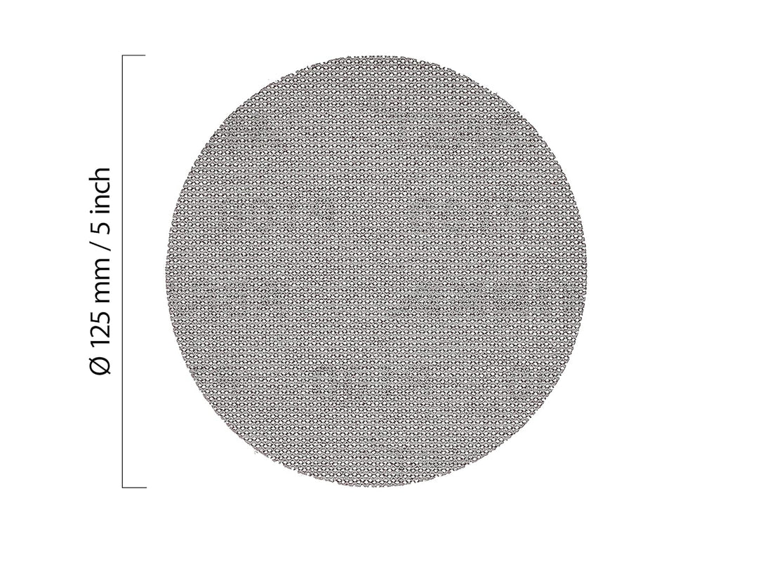 Mirka Abranet Netzschleifscheiben Ø 125 mm Klett / Mix-Pack 5 von jeder Körnung 80, 120, 180, 240, 3